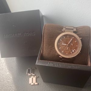 Michael Kors Parker Stainless Steel Watch